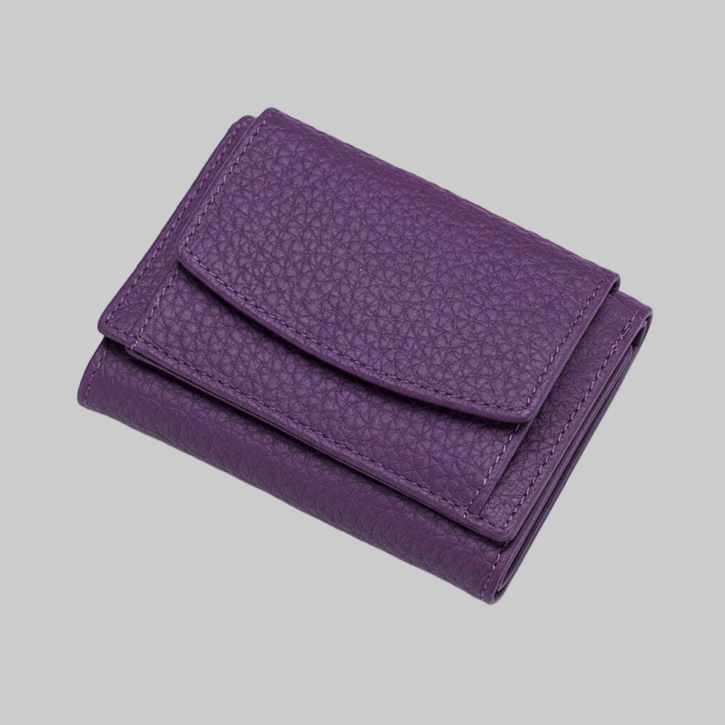 RFID Blocking Coin Purse Wallet Compact Soft Leather for Cards Cash 14