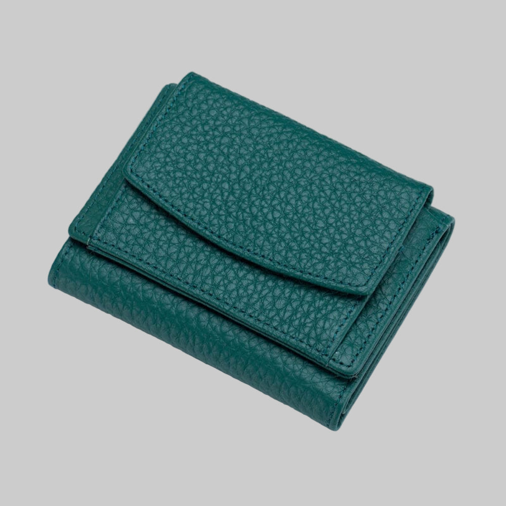 RFID Blocking Coin Purse Wallet Compact Soft Leather for Cards Cash 9