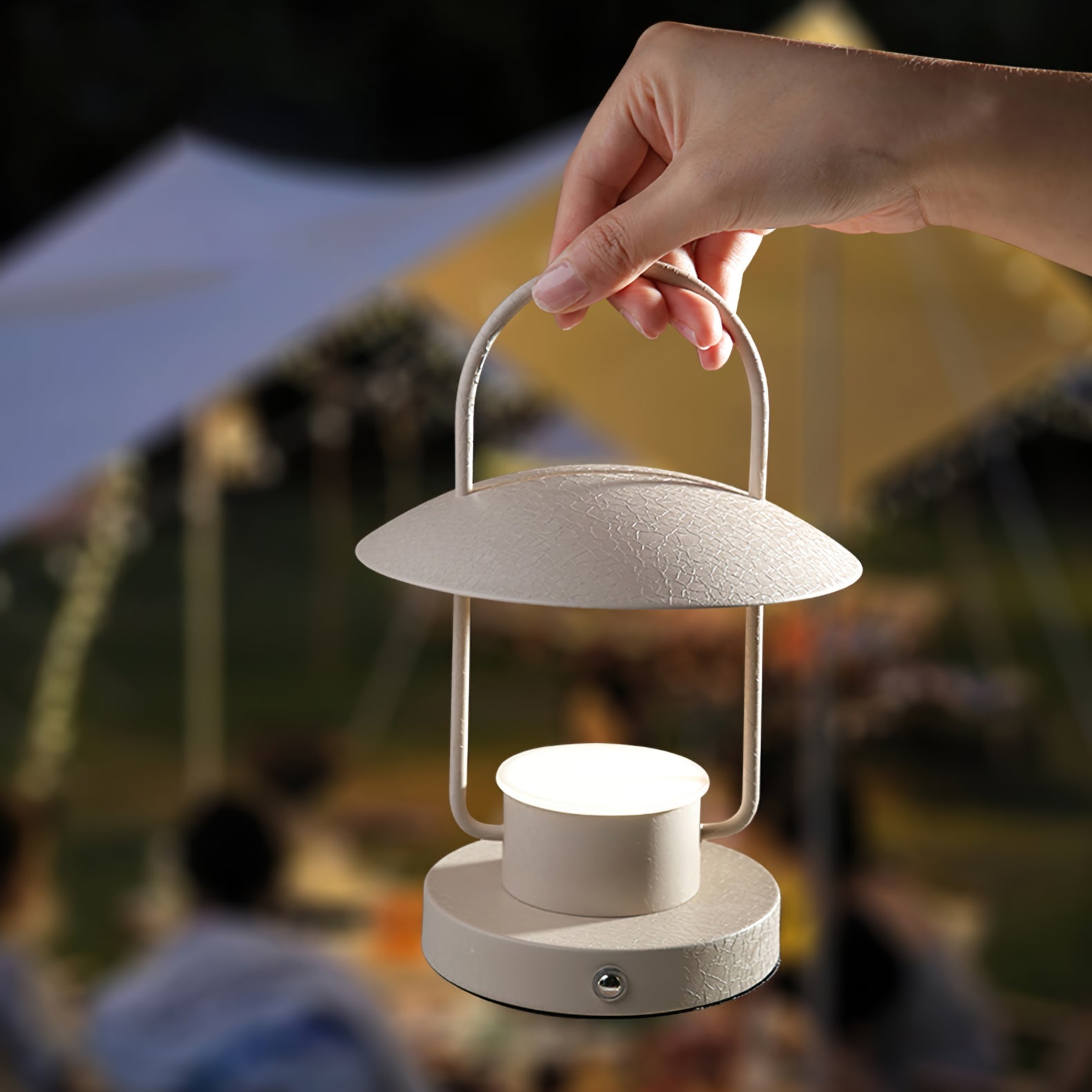 LumiGo - Lámpara de mesa LED portátil con batería recargable
