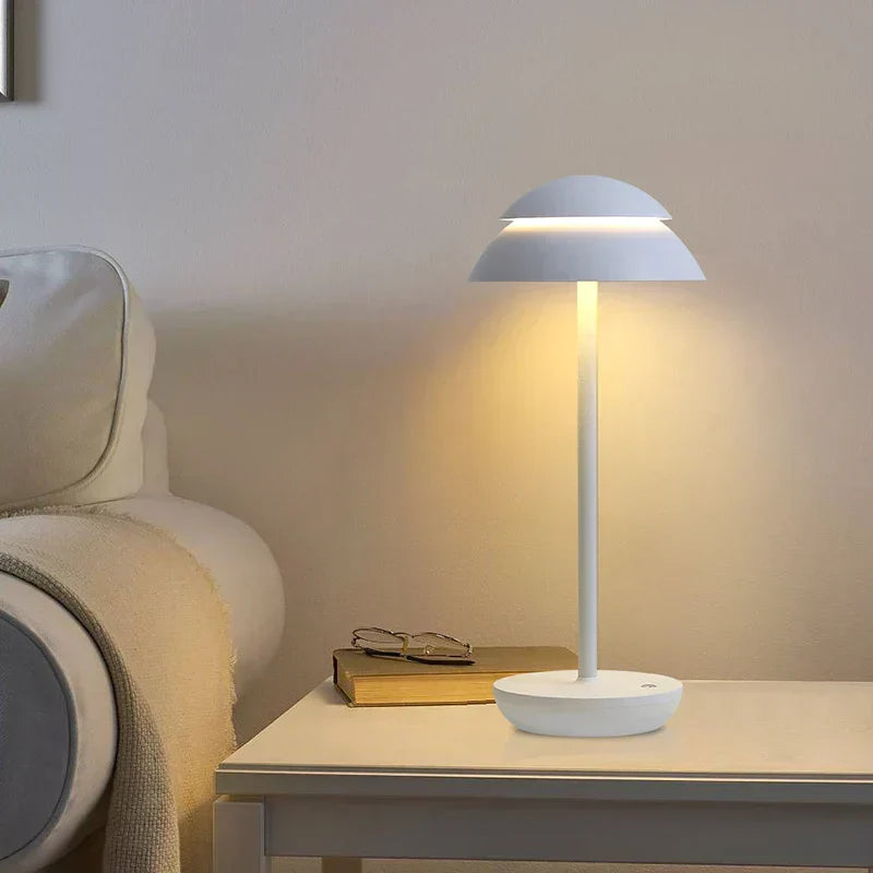 LumiFlex – Draadloze LED Tafellamp, Dimbaar en Oplaadbaar Nachtlampje