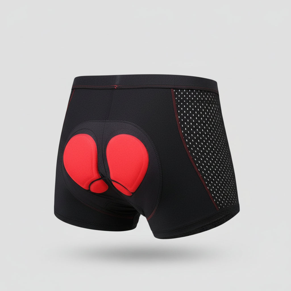 Calças de Ciclismo para Homem com Almofada de Gel Respirável para Longos Passeios de Bicicleta