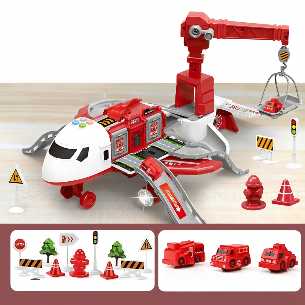 Brinquedo de Construção Educativo Transformável para Crianças