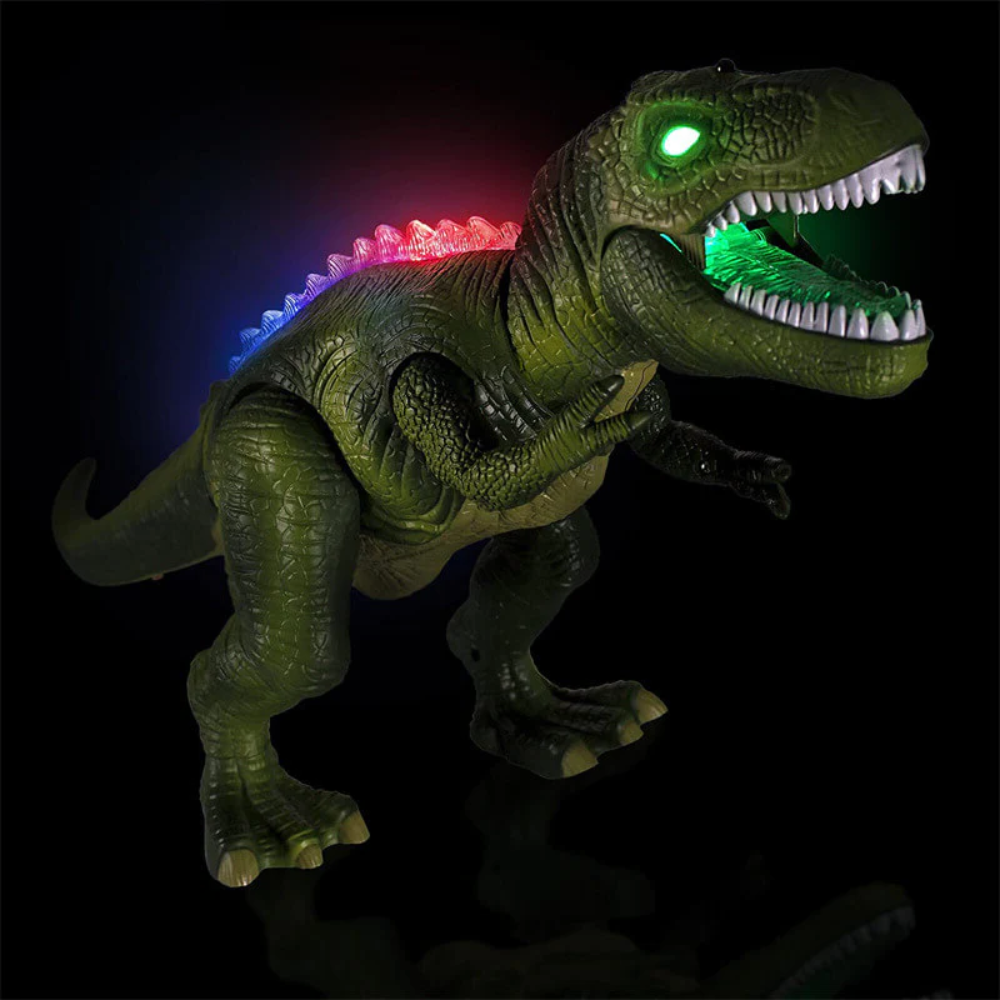 Remote Control Walking Dinosaur Toy with Roaring Sounds Lights 5