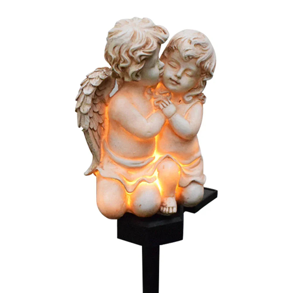LumiAngel - Solar Angel Garden Lamp – Decorative LED Lighting for Outdoors