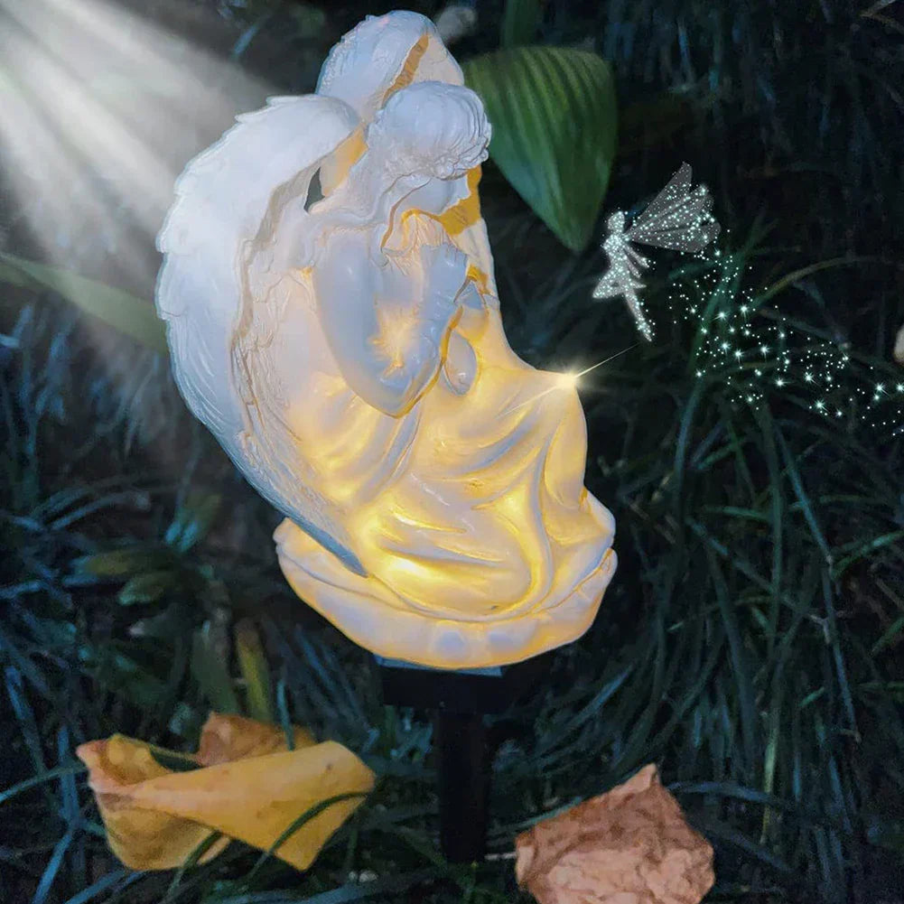 LumiAngel - Solar Angel Garden Lamp – Decorative LED Lighting for Outdoors