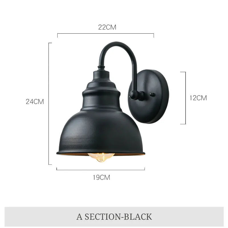 RetroLicht - Waterdichte Vintage Wandlamp