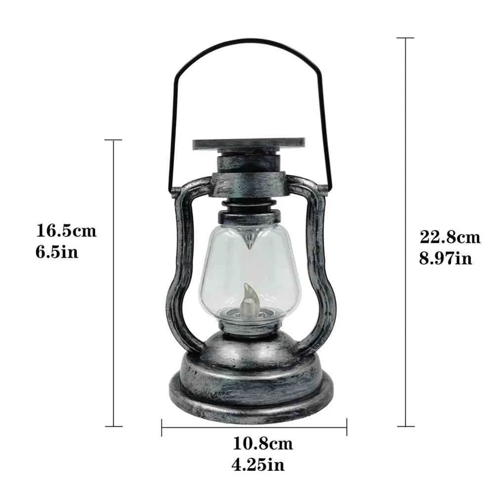RetroLight - Vintage Kerosene Lamp with LED Lighting – Nostalgic Decorative Lantern