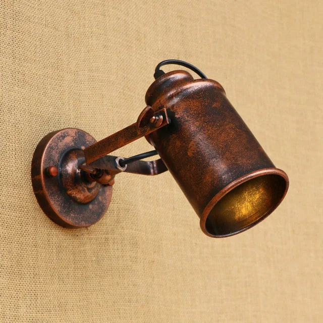 LichtSpin - Draaibare IJzeren LED Wandlamp