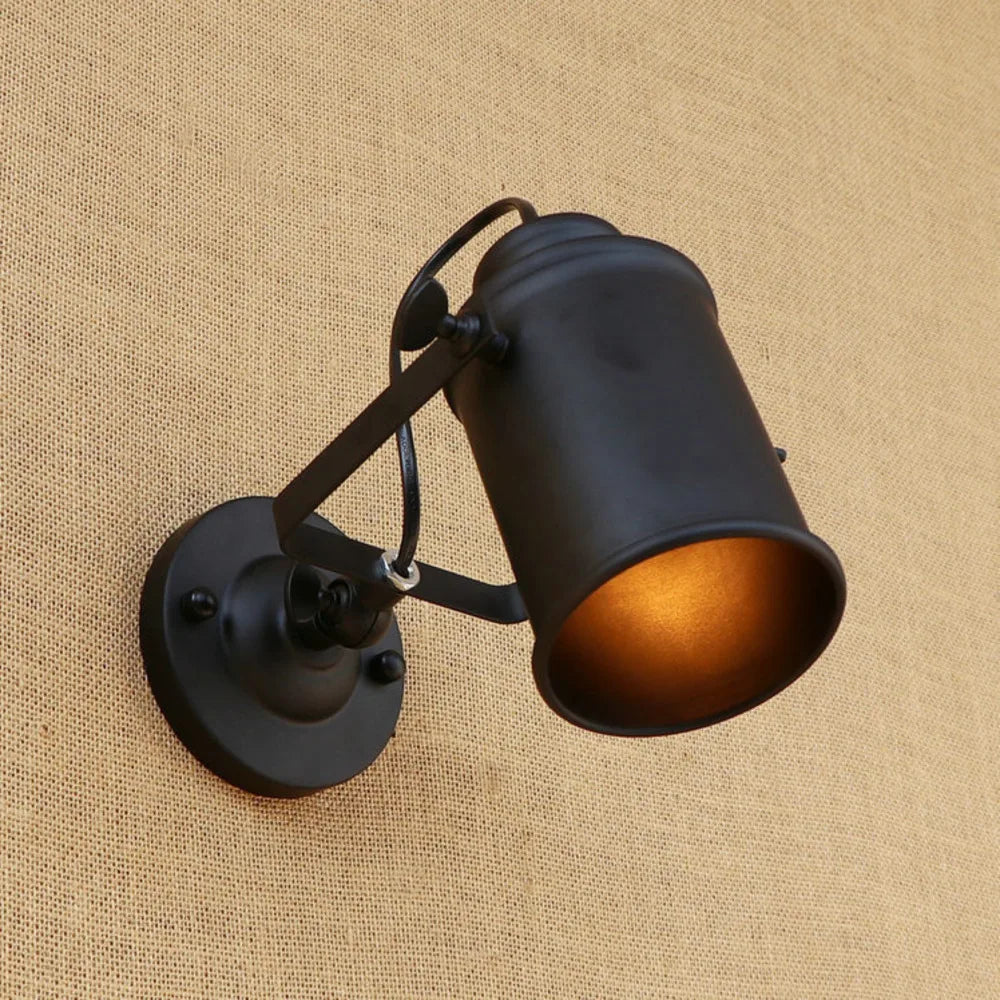 LichtSpin - Draaibare IJzeren LED Wandlamp