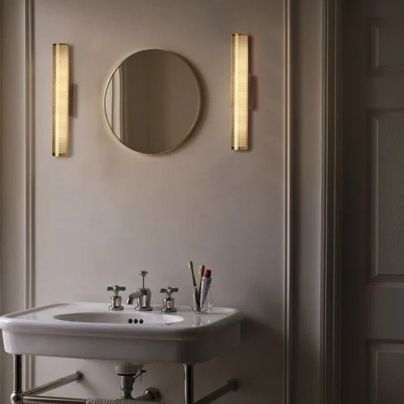 AntiqueGlow - Vintage LED Wandlamp van Messing – Klassieke Verlichting