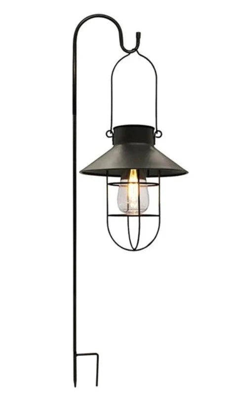 LumiRetro – Vintage Solar Lantern for Garden & Terrace – Weatherproof Outdoor Lighting