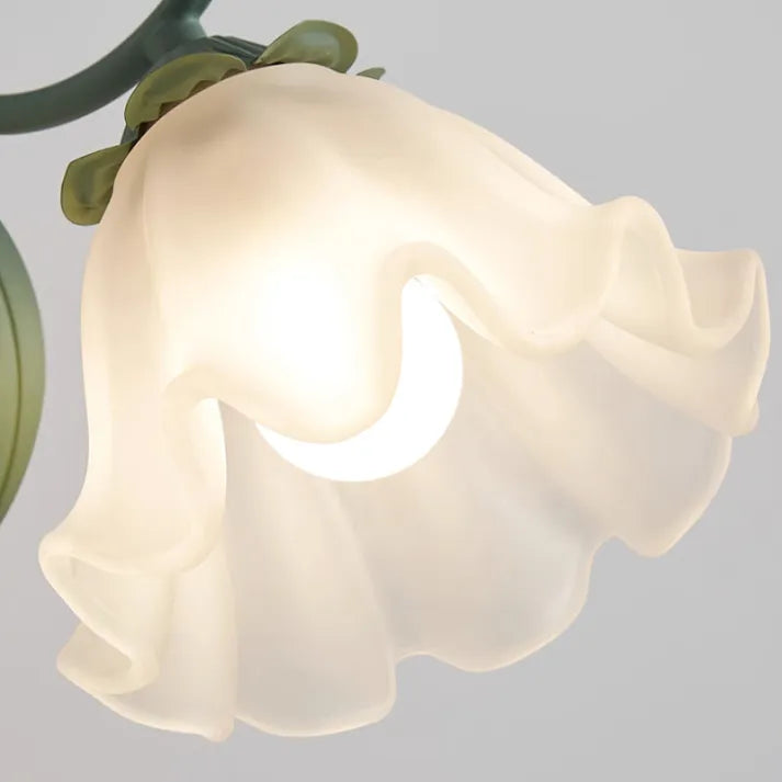 LilyGlow – Wall Lamp with Floral Design