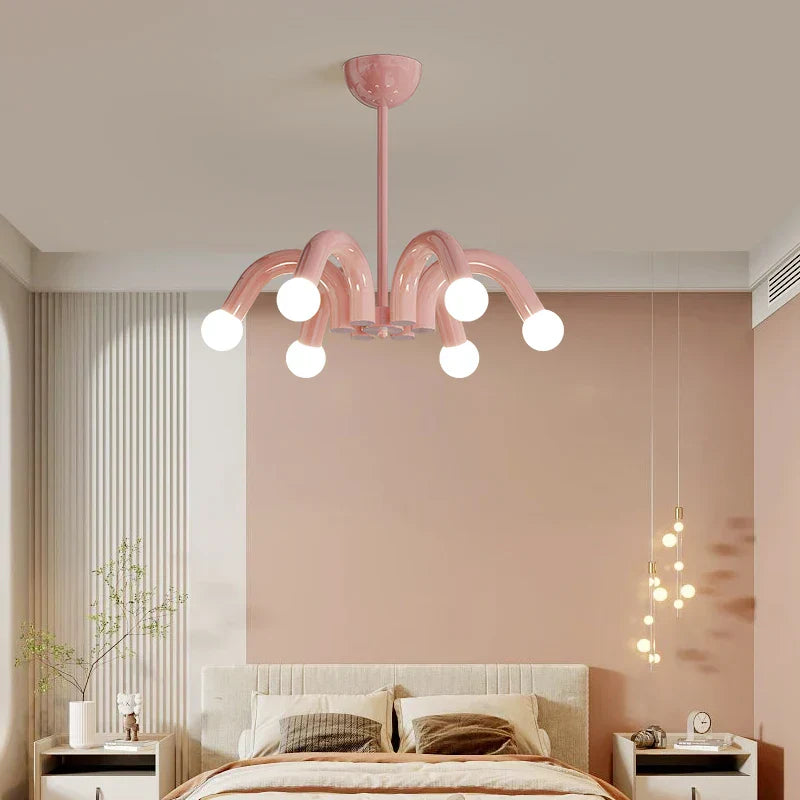 HookahGlow - Speelse LED Kroonluchter voor Kinderkamers en Slaapkamers