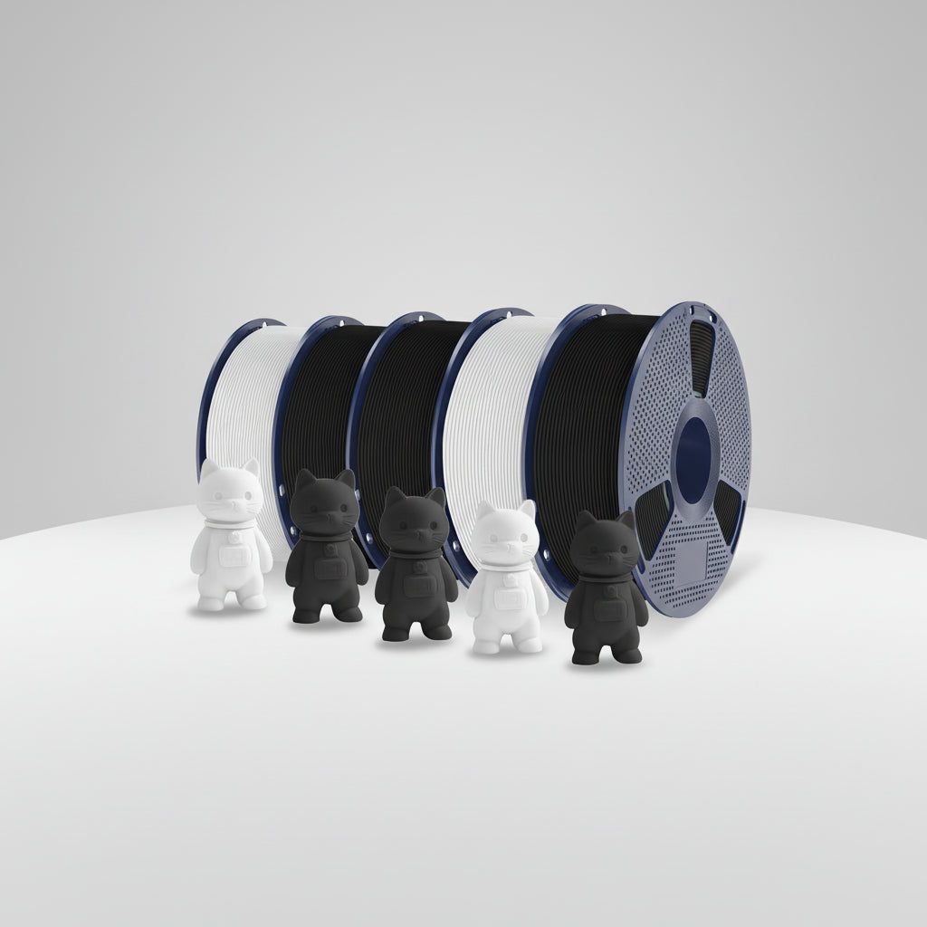 PLA Matte 3D Filament FDM Printers Kleurvolle Milieuvriendelijke Materialen