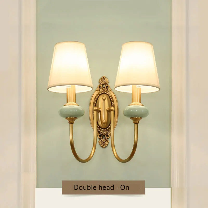 CopperGlow - Klassieke Wandlamp voor Slaapkamer en Woonkamer