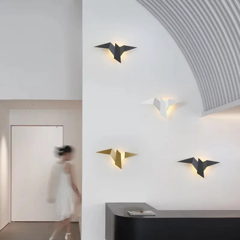 NordicLicht - Lampada da parete LED moderna per interni | Decorazione per camera da letto