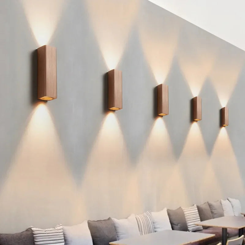 GlowLuxe - Modern LED Wall Lamp for Bedroom & Hallway