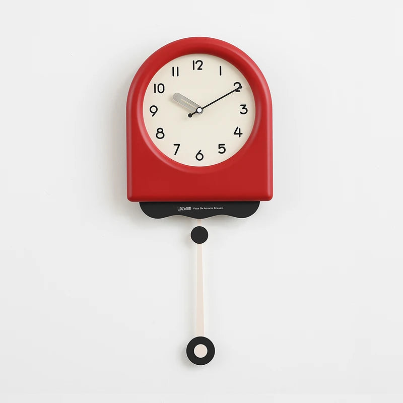 CremePendulum - Reloj de Pared Estilo Coreano con Diseño Moderno