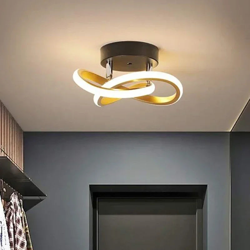 LumiLine - Lámpara de pared LED y luz de techo para dormitorio y sala de estar