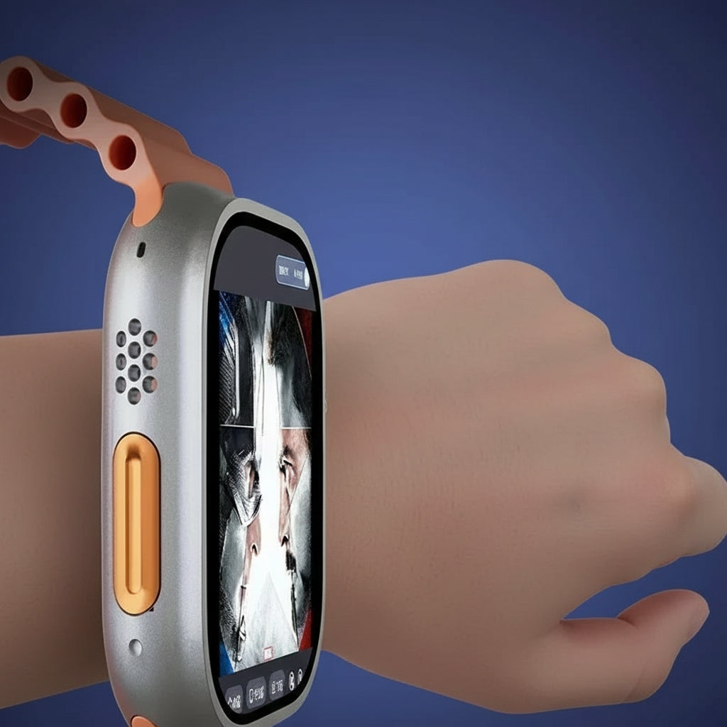 Smartwatch Gps 4g Aluminium Sporthorloge Amoled Scherm