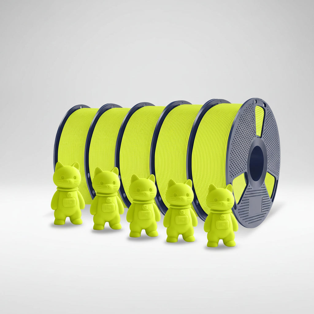 PLA Matte 3D Filament FDM Printers Kleurvolle Milieuvriendelijke Materialen