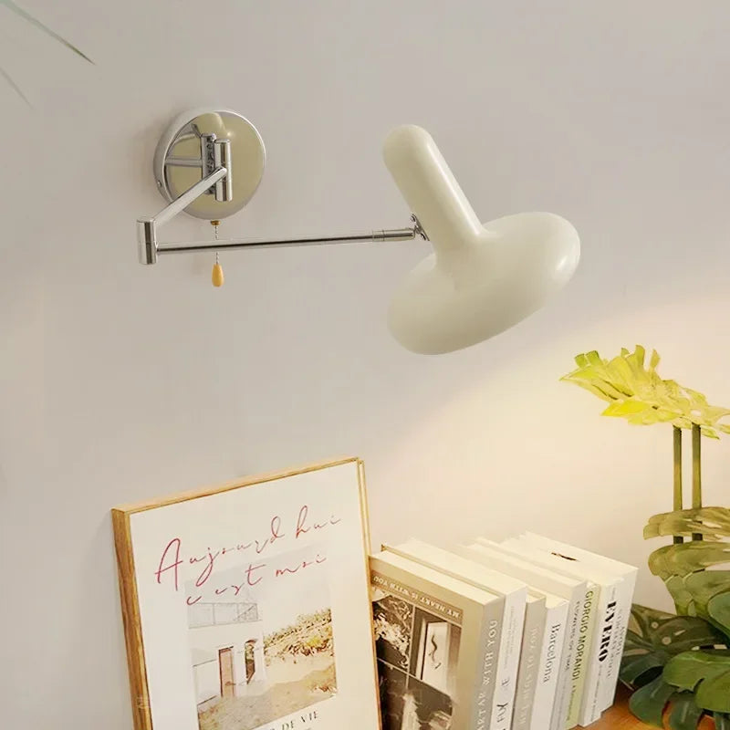 LichtSwing - Lámpara de pared LED minimalista para dormitorio y sala de estar