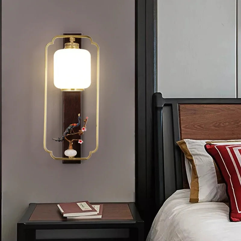 MessingLuxe - Lámpara de pared contemporánea