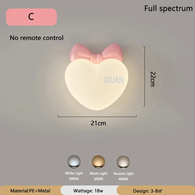 LoveLicht - Lámpara de noche LED con diseño de nube corona rosa corazón