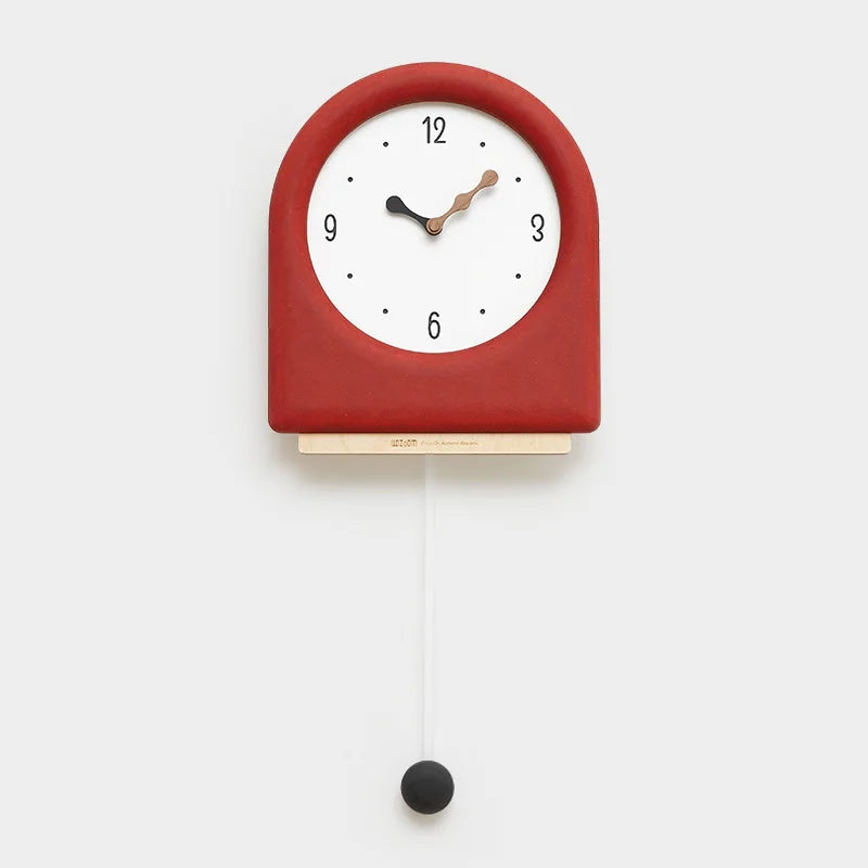 CremePendulum - Reloj de Pared Estilo Coreano con Diseño Moderno