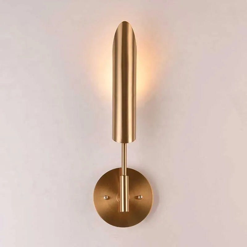 LuxeGlam - Gouden Industriële Wandlamp voor Hotel en Woonkamer