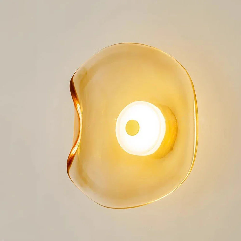 GlasLicht - LED Wall Lamp Bedroom Bedside Lamp Living Room Decoration