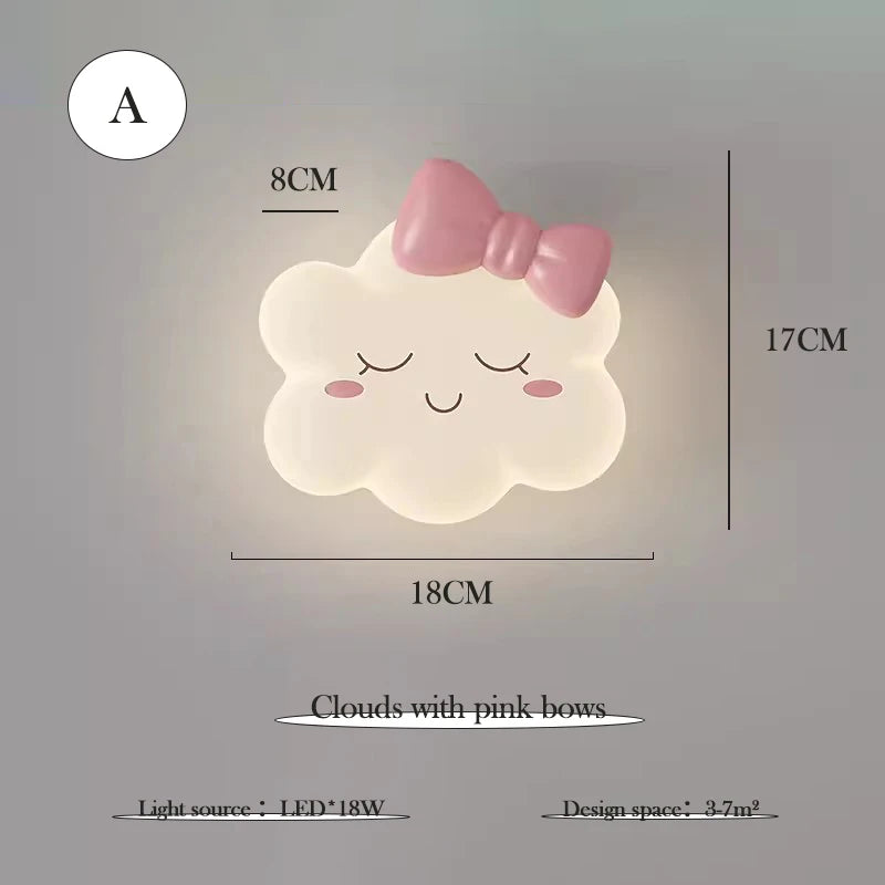 RomanticCloud - Wall Lamp Children's Room Princess Style