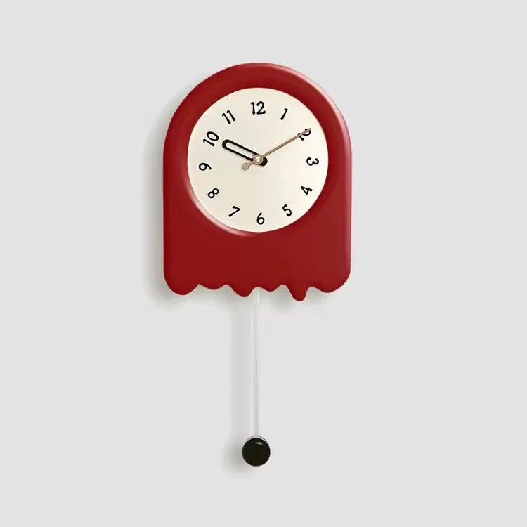 CremePendulum - Reloj de Pared Estilo Coreano con Diseño Moderno