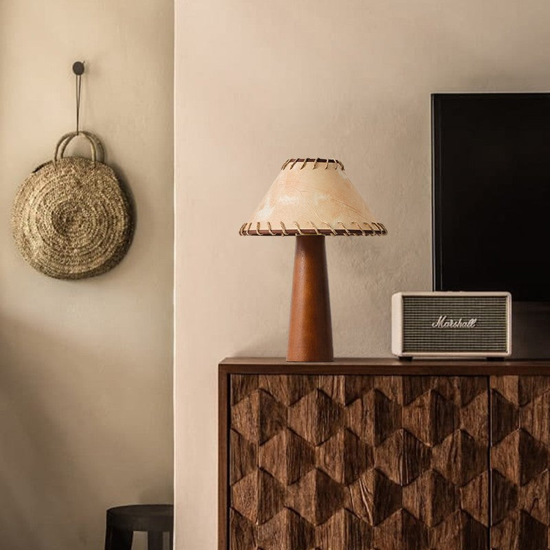 ZenGlow - Wabi-Sabi Tafellamp van Hout