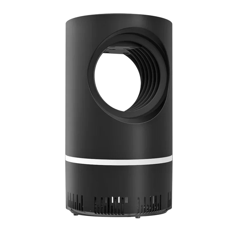 Nuova trappola elettrica per zanzare da interno Lampada per zanzare con alimentazione USB e adattatore Ventilatore aspirante Trappola per insetti da esterno