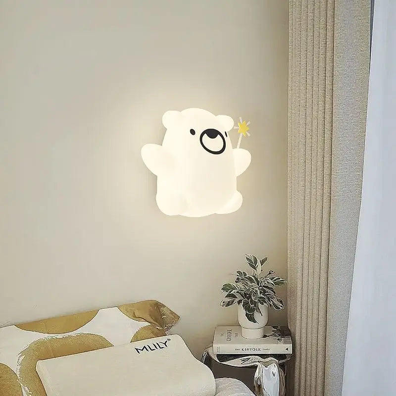 CartoonKinder - Dimbare LED Wandlamp voor Kinderkamer