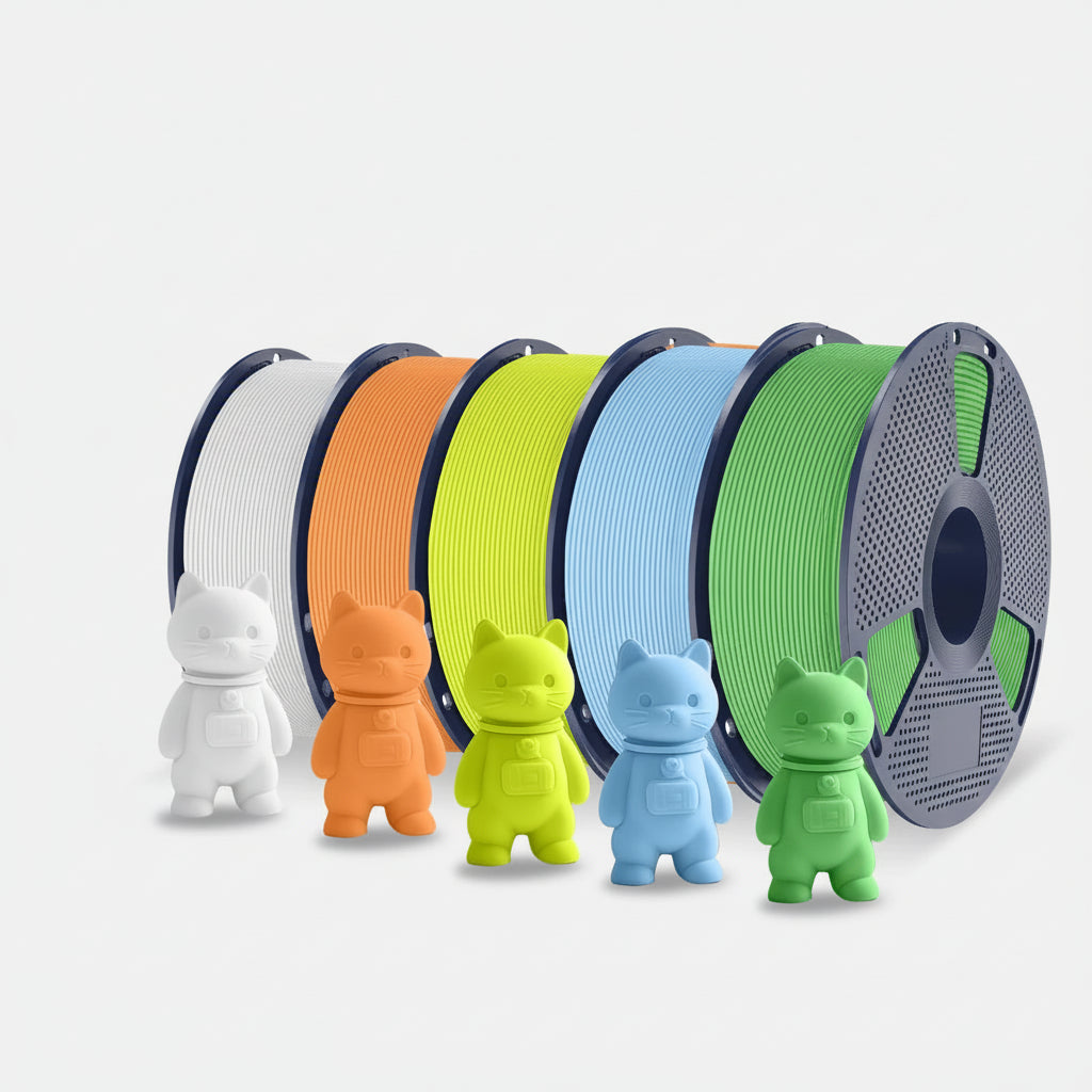 PLA Matte 3D Filament FDM Printers Kleurvolle Milieuvriendelijke Materialen