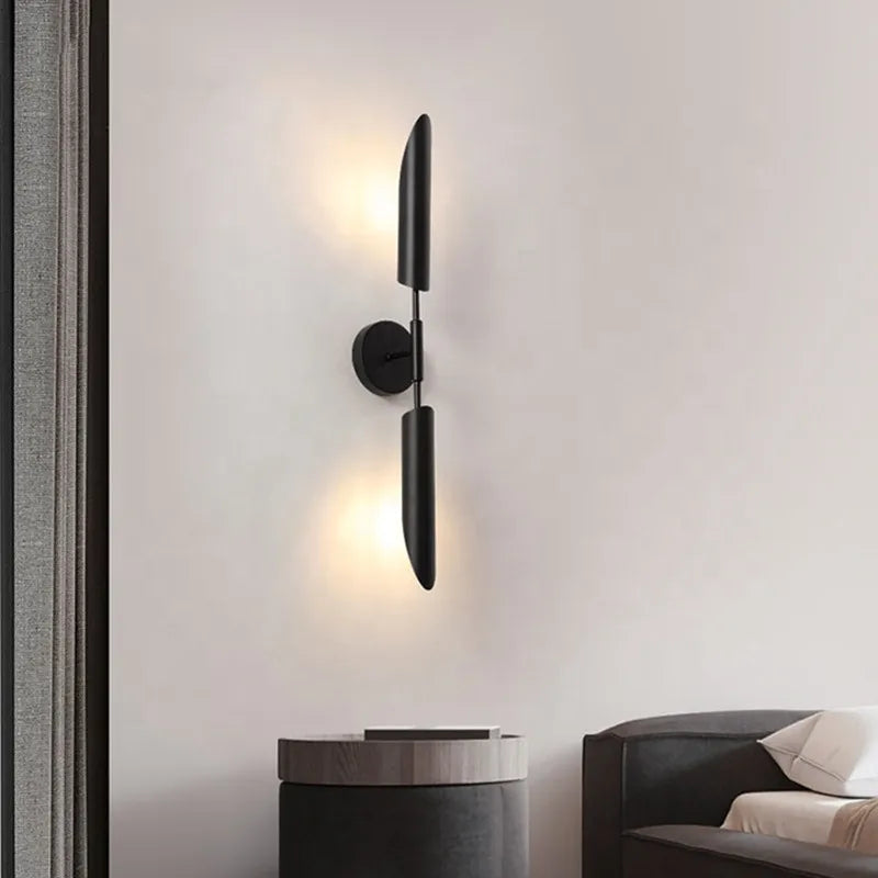 LuxeGlam - Gouden Industriële Wandlamp voor Hotel en Woonkamer