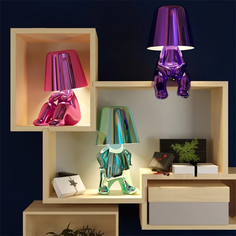 ThinkLuxe - Moderne LED Tafellamp Kunsthars Voet