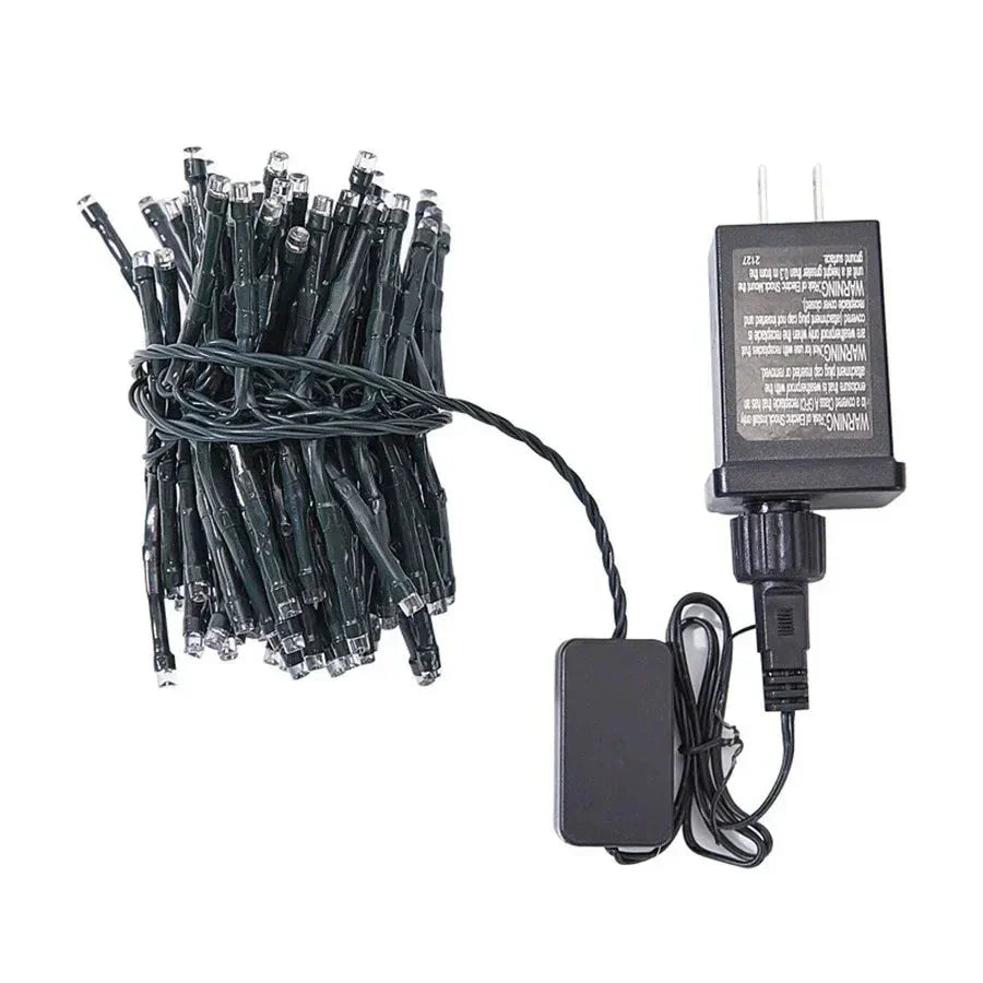 TwinkleStream - Guirnalda Brillante para Decoración Exterior