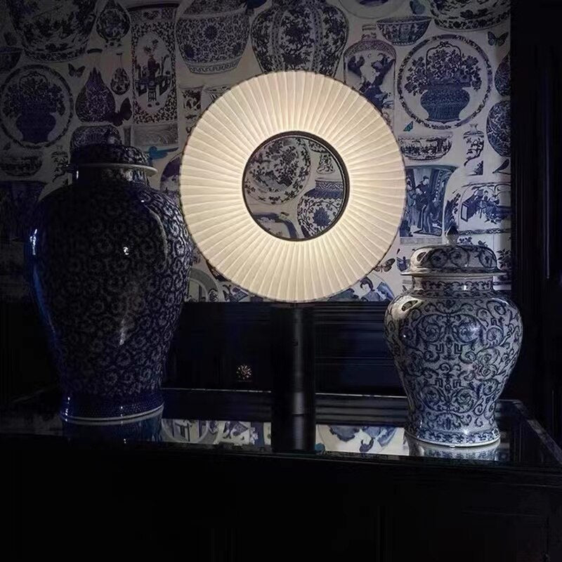 SolarLume - Lámpara de mesa con energía solar y luz LED