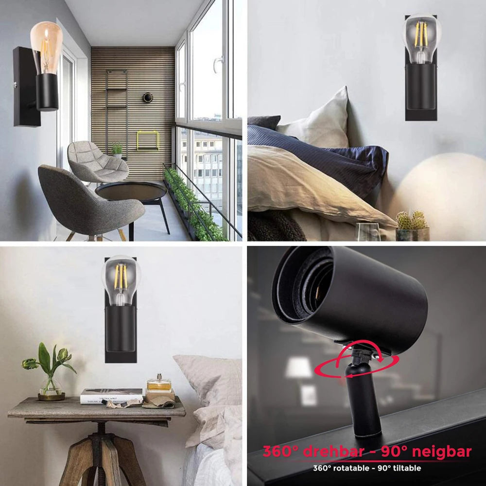 RetroLuxe - Wandlamp Voor Stijlvolle Verlichting