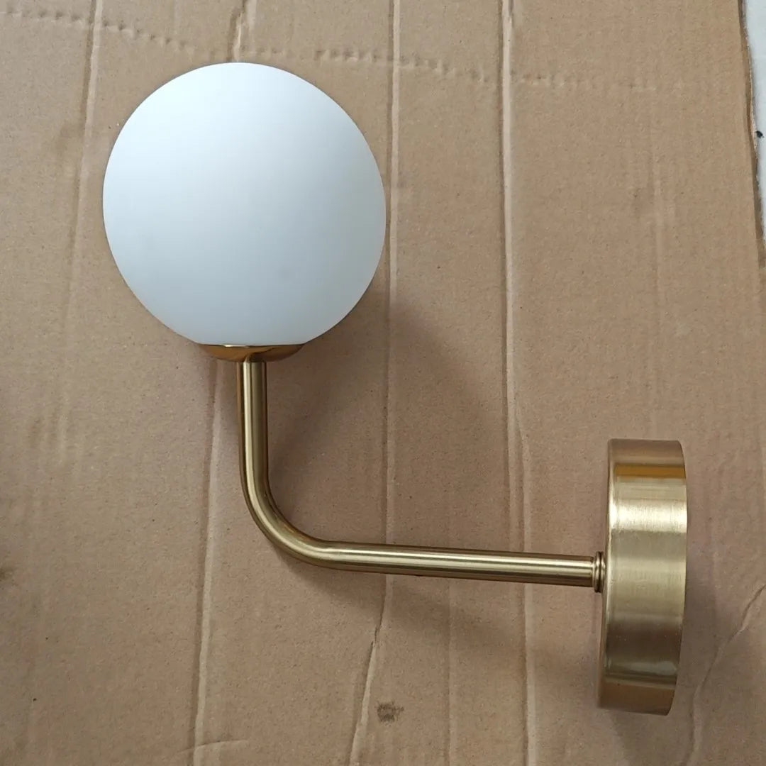 NordicLuxe - Glass Wall Lamp - Modern LED Lamp for Bedroom and Living Room