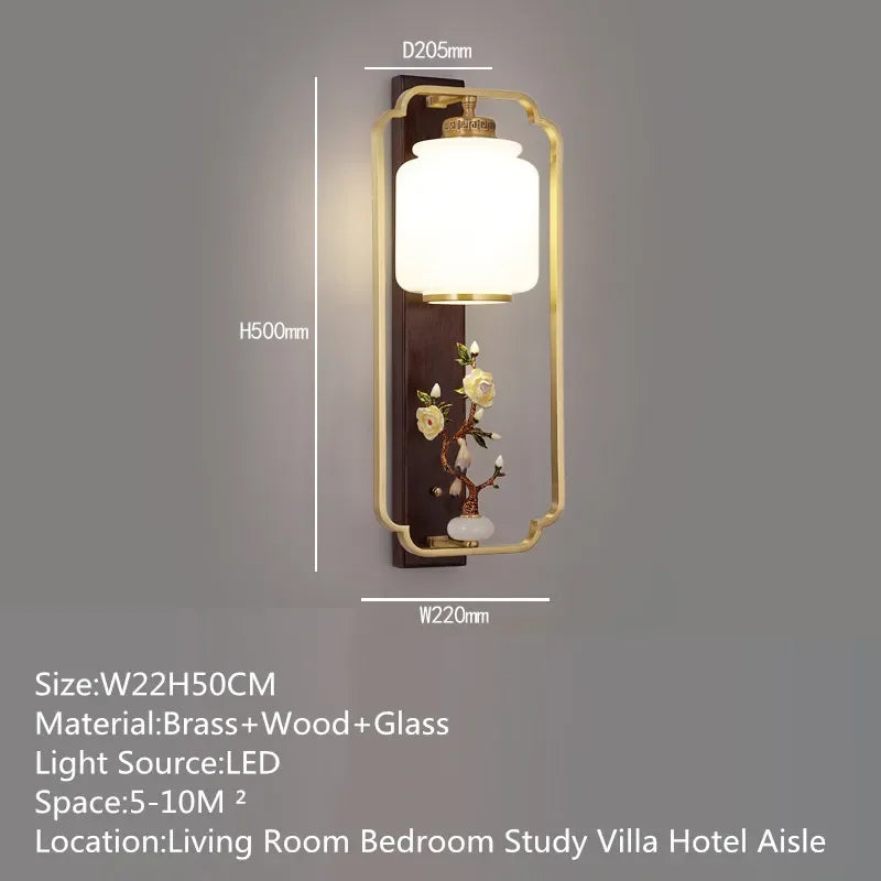 MessingLuxe - Lámpara de pared contemporánea