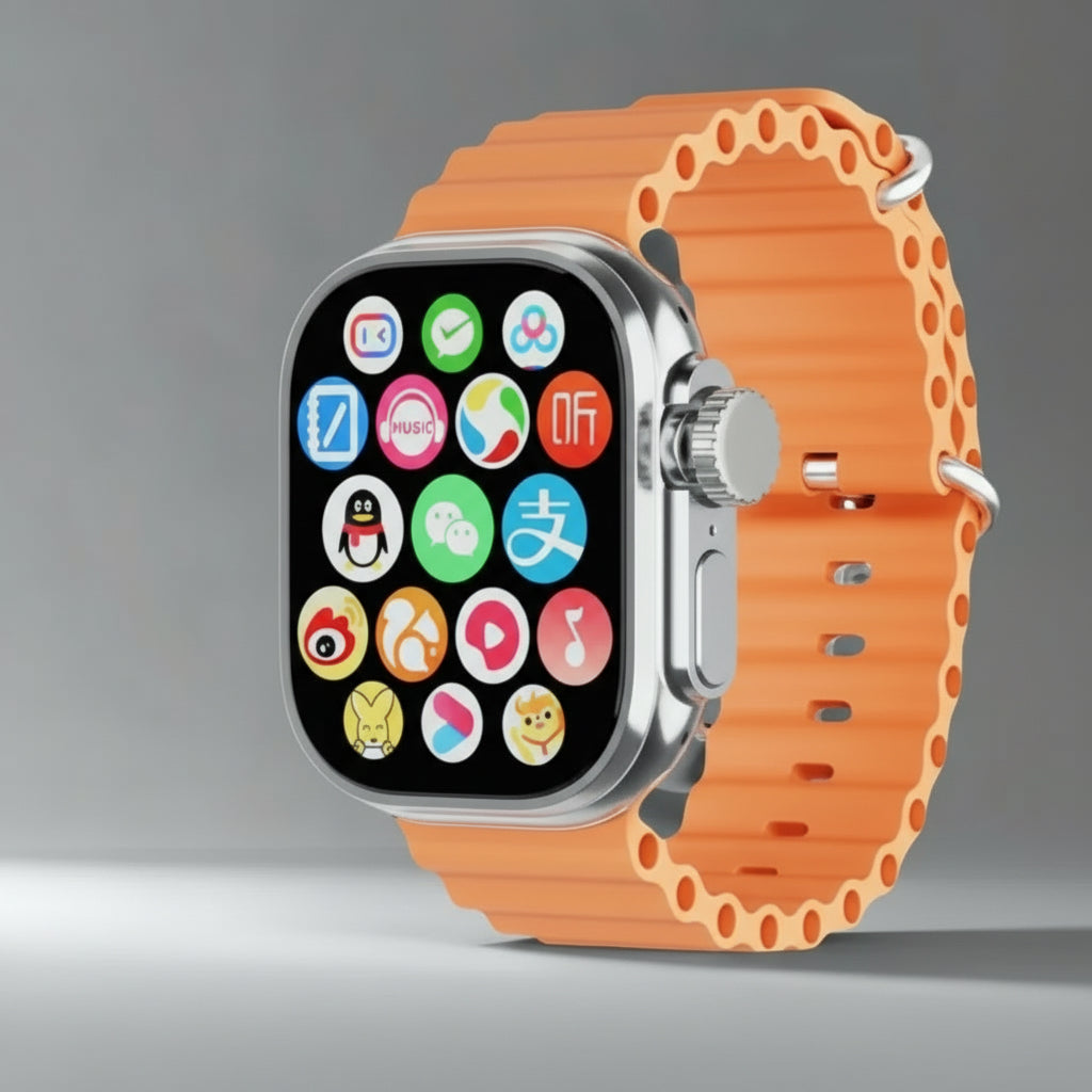 Smartwatch Gps 4g Aluminium Sporthorloge Amoled Scherm