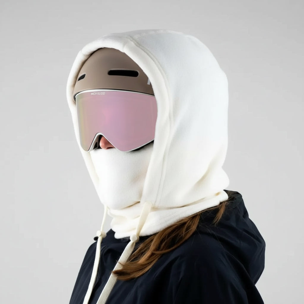 Waterdichte Fleece Hoed Buitenactiviteiten Winddicht Verstelbaar 3in1 Functie