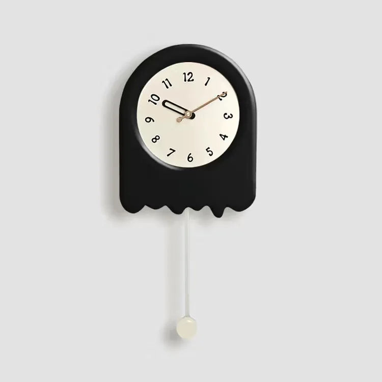 CremePendulum - Reloj de Pared Estilo Coreano con Diseño Moderno