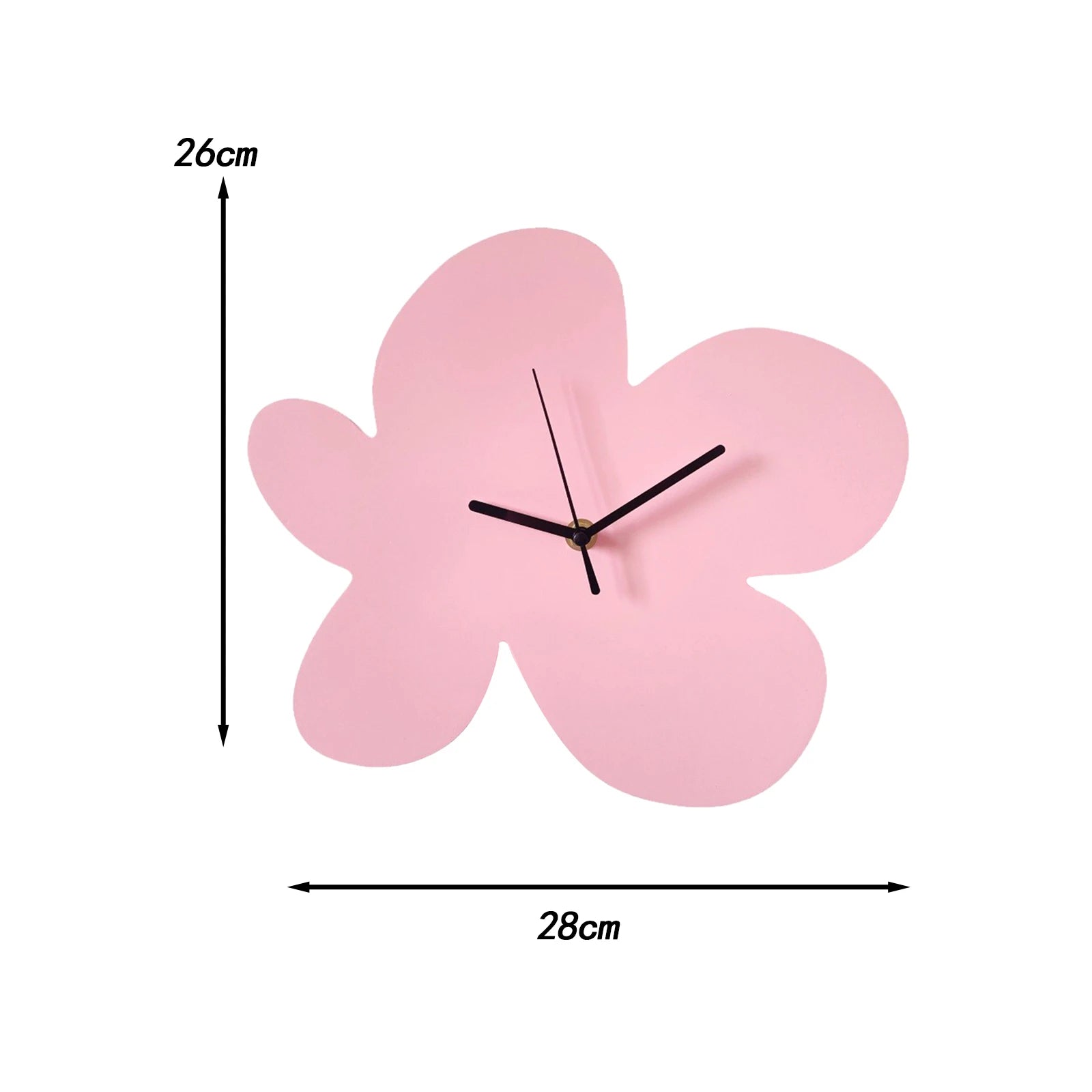 NordicWall - Reloj de pared silencioso decorativo para niños y sala de estar