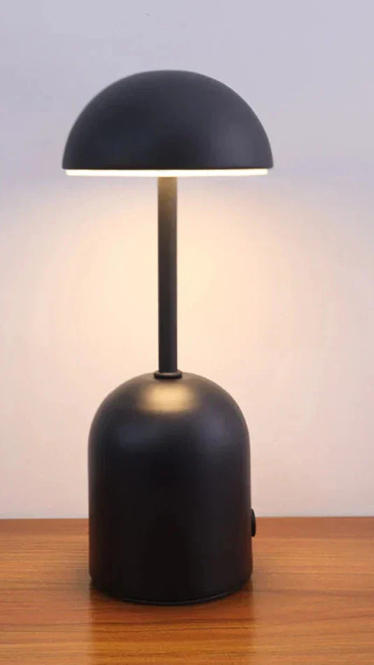 GlowLuxe - Draagbare Dimbare Tafellamp – LED Metalen Design voor Sfeervolle Verlichting