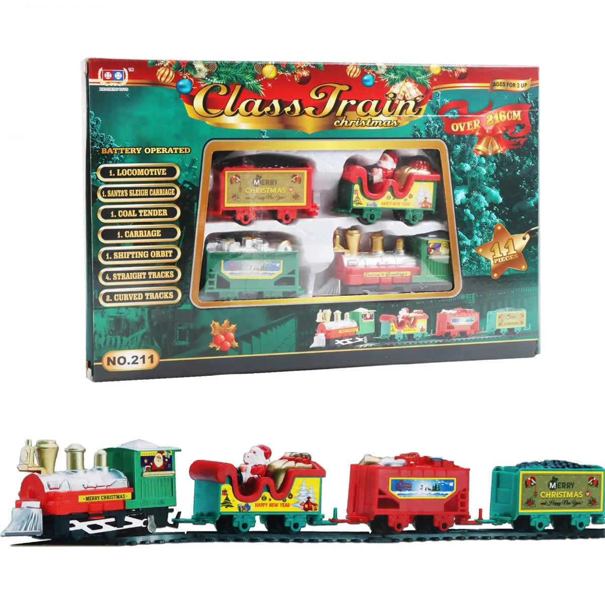 KerstExpress - Electric Train for Christmas Tree Decoration